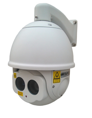 300m Açık Kullanılmış Kısa Menzilli Lazer IR PTZ Kamera, Gece Görüş Dome IP Kamera