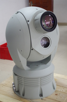 Soğutmalı PTZ Termal Görüntüleme Kamerası 10 - 60km Soğutmalı EO IR Gözetim Sistemi