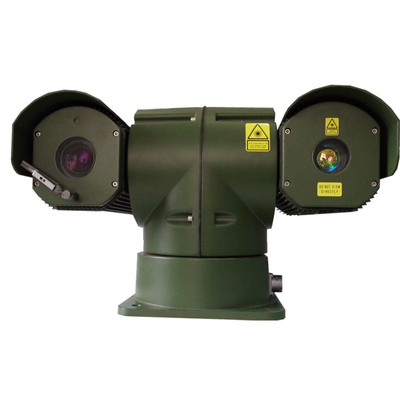 Alüminyum Alaşım Konut ile Gece Görüş 1080P PTZ Lazer Kamera 500m Güvenlik