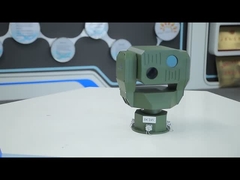 Jiro dengelenmiş mobil görünür ve termal gece görüşü kamerası