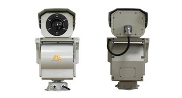 Demiryolu Güvenliği PTZ Termal Görüntüleme Kamerası 640 * 512 Kızılötesi Termal Görüntüleme Kamerası