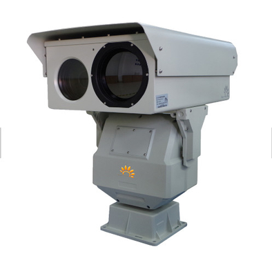 Sınır Güvenliği için Askeri Sınıf Çift Termal Kamera HD Kızılötesi PTZ Su Geçirmez
