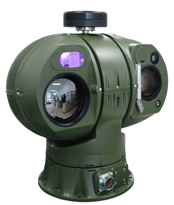 Multi Sensor IOT Akıllı Kamera Lrf 8km menzile sahip Askeri Sınıf Kızılötesi Termal Kamera