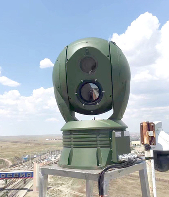 Anti Drone Termal Gözetim Kamera 10 km PTZ Kızılötesi Otomatik Takip Sistemi
