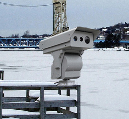 360 Pan Tilt Termal Gözetim Sistemi Termal Görüntüleme Video Kamerası