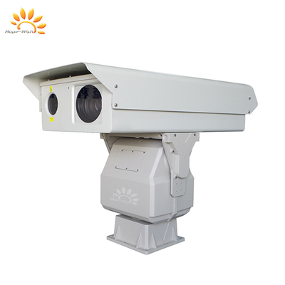 360 derecelik Pan Tilt Zoom Lazer Kamera 1080P çözünürlüğü ile Deniz Aracı için Montajlı
