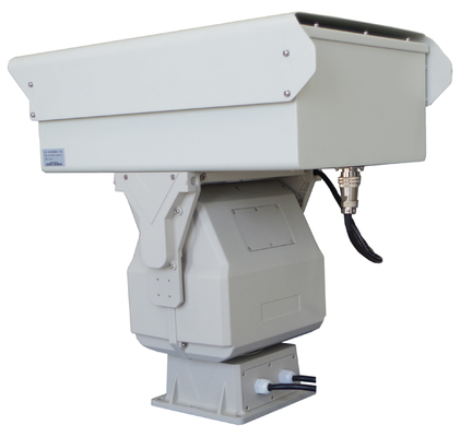 Uzun mesafe çift sensörlü termal kamera optik zoom kapsamlı termal Ptz termal görüntüleme kamerası yangın koruması için