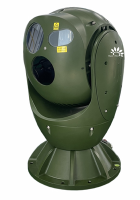 Uzak mesafeli termal gözetleme kamerası Pan N × 360 ° Sürekli dönüş