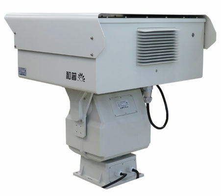 Liman ve havaalanı izlemesi için uygun, otomatik ve manuel odaklamalı PTZ termal görüntüleme kamerası;