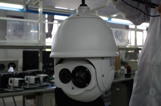 Fabrika Gözetimi İçin Yüksek Hızlı HD Dome IR IP PTZ Kamera 600m 2.1 MP