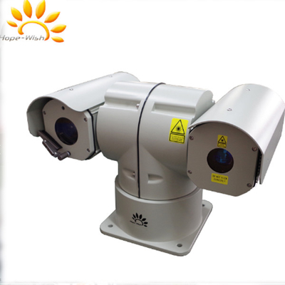 Otomobil / Gemiler için 300m Ip Araç Ptz Lazer Kamera Ir Sağlam Toz Geçirmez