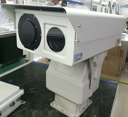 Cctv 30x Zoom Çift Termal Kamera Kızılötesi IP66 640 * 512 Çözünürlük ile